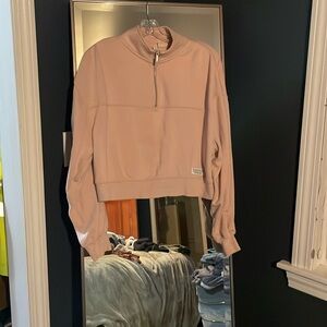 Pink Crop Top Sweater l Medium